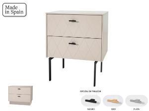 Medita Diamond 2 C lacado visón 51*50*34 cm