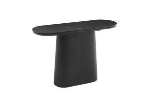 Consola chapa roble negro y porcelanico 120*80*40 cm