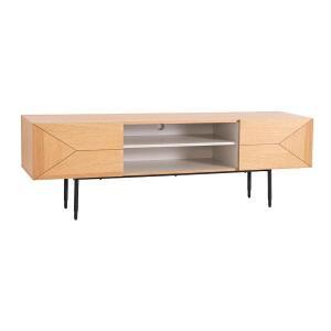 Mueble TV Kalmar chapa roble (KIT)