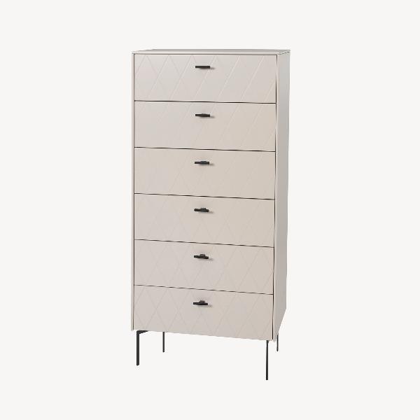 SINFONIER DIAMOND 6 CAJONES, GUIA FRENO 62*110.5*42 CM. LACADO VISON