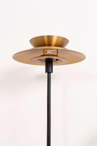 Dina black-gold floor lamp