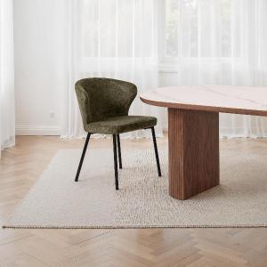 Chaise Vega, revêtement vert