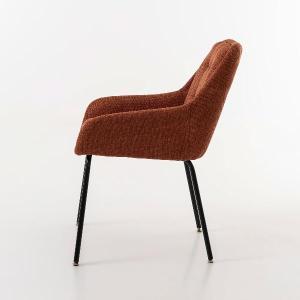 Belmont 360º swivel chair, black upholstery