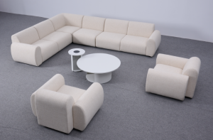 Modulo central Marbella, con tejido para exterior