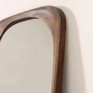 Espejo pared madera nogal 175*70 cm