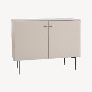 APARADOR DIAMOND 3 PUERTAS, VISAGRAS DE FRENO 182*90.5*40 CM. LACADO PERLADO