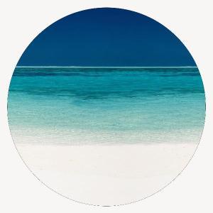 Round methacrylate frame 43 cm