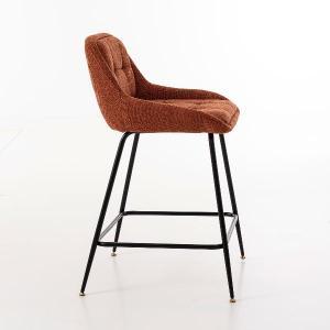 Sgabello girevole Belmont 360º, rivestimento nero