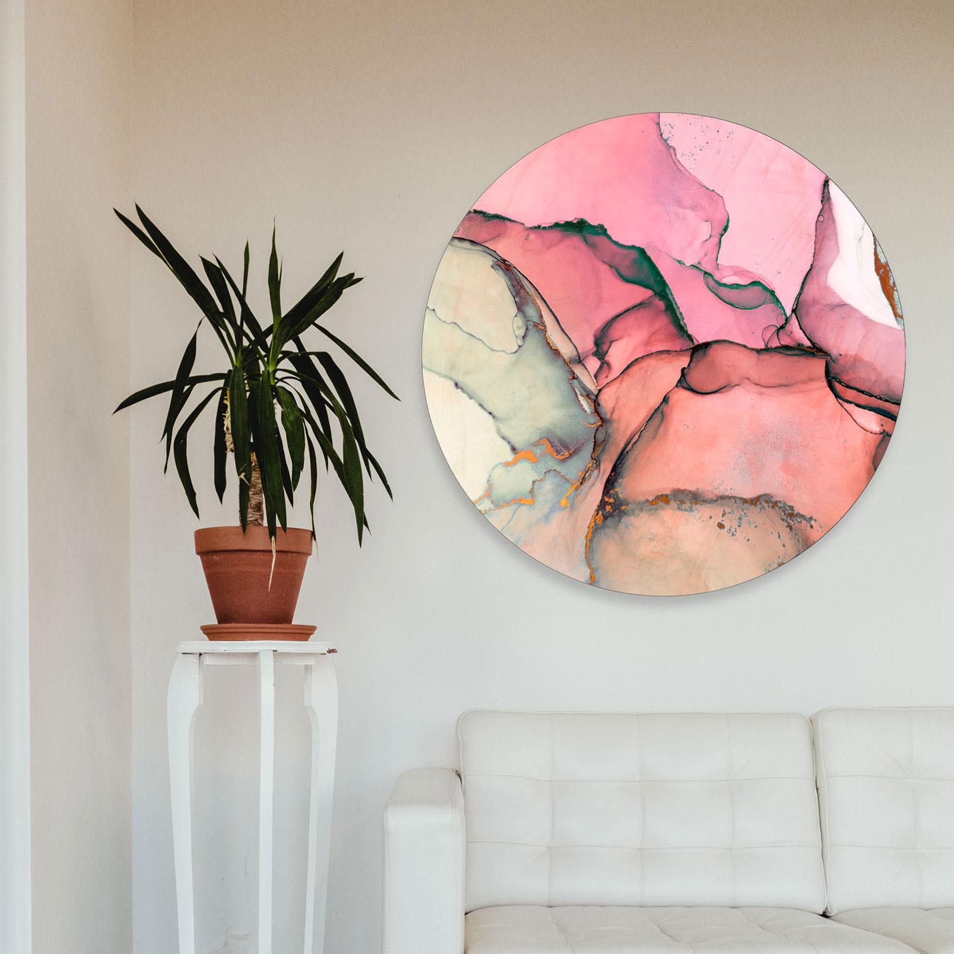 Round methacrylate frame 43 cm
