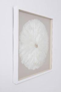 Display case with wooden frame 80*80 cm