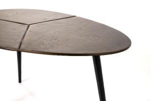 Couchtisch aus Metall, 60 cm