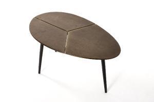 Couchtisch aus Metall, 60 cm