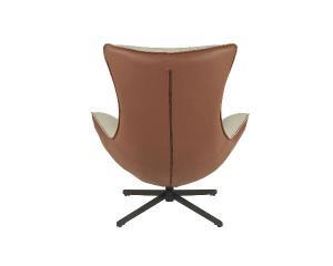 Hans 360º swivel armchair, caldera upholstery