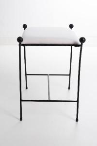 Wrought iron bench