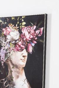 Set of 2 oil paintings with wooden frame 60*90 cm/unit.