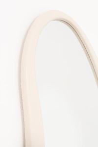 large mirror 180x80 cm off-white wooden frame