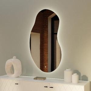 Dali mirror 55*90cm, with LED light sensor
