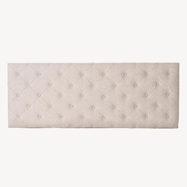 CABECERO CAPITONÉ ROMBO BOTONES (ALTO 50 CM)
