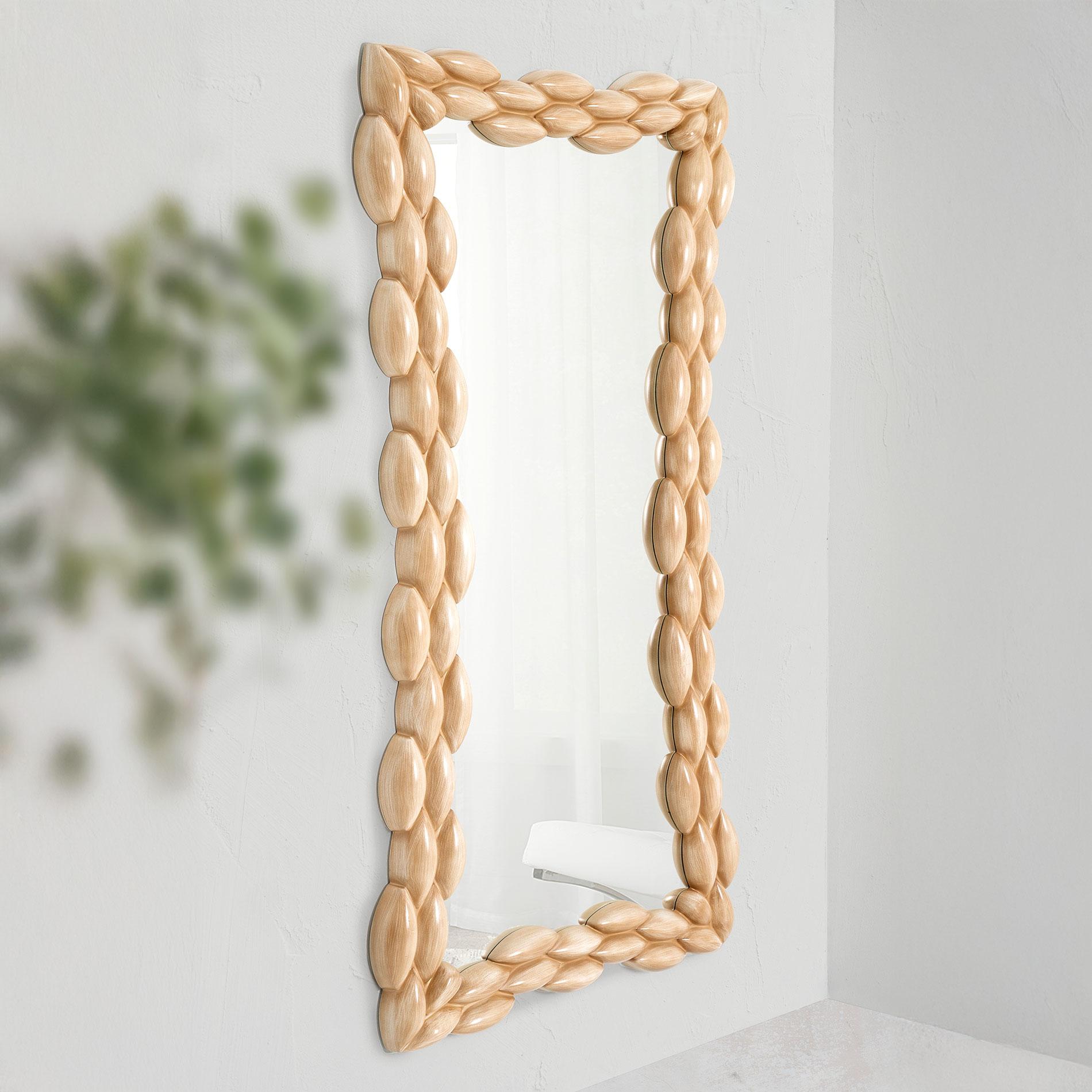 White resin mirror 80*170 cm