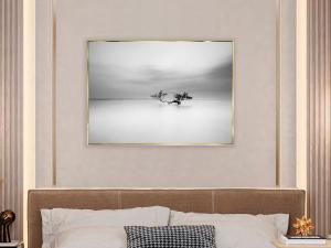 Cuadro cristal con marco 120*80 cm