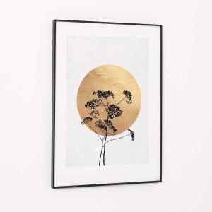 Lot de 2 tableaux avec cadres en bois 50*70 cm/unité.