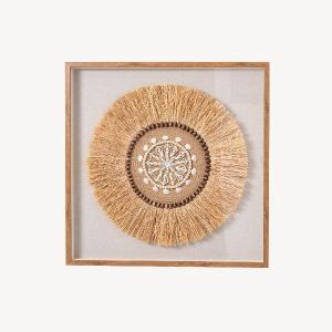 Display case with wooden frame 100*100 cm