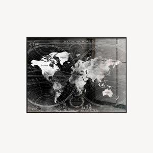 Cuadro cristal con marco 80*120 cm