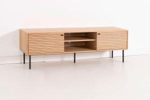 Mueble TV Nela chapa roble (KIT)