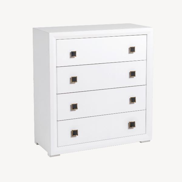 COMODA MUNICH 4 C. GUIAS METALICAS. 103*95*43 CM