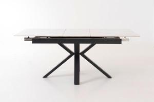 Extendable table with porcelain top 140/180*85*76 cm