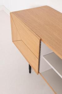 Mueble TV Kalmar chapa roble (KIT)