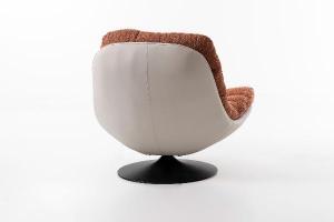 Arti 360º swivel armchair, caldera upholstery