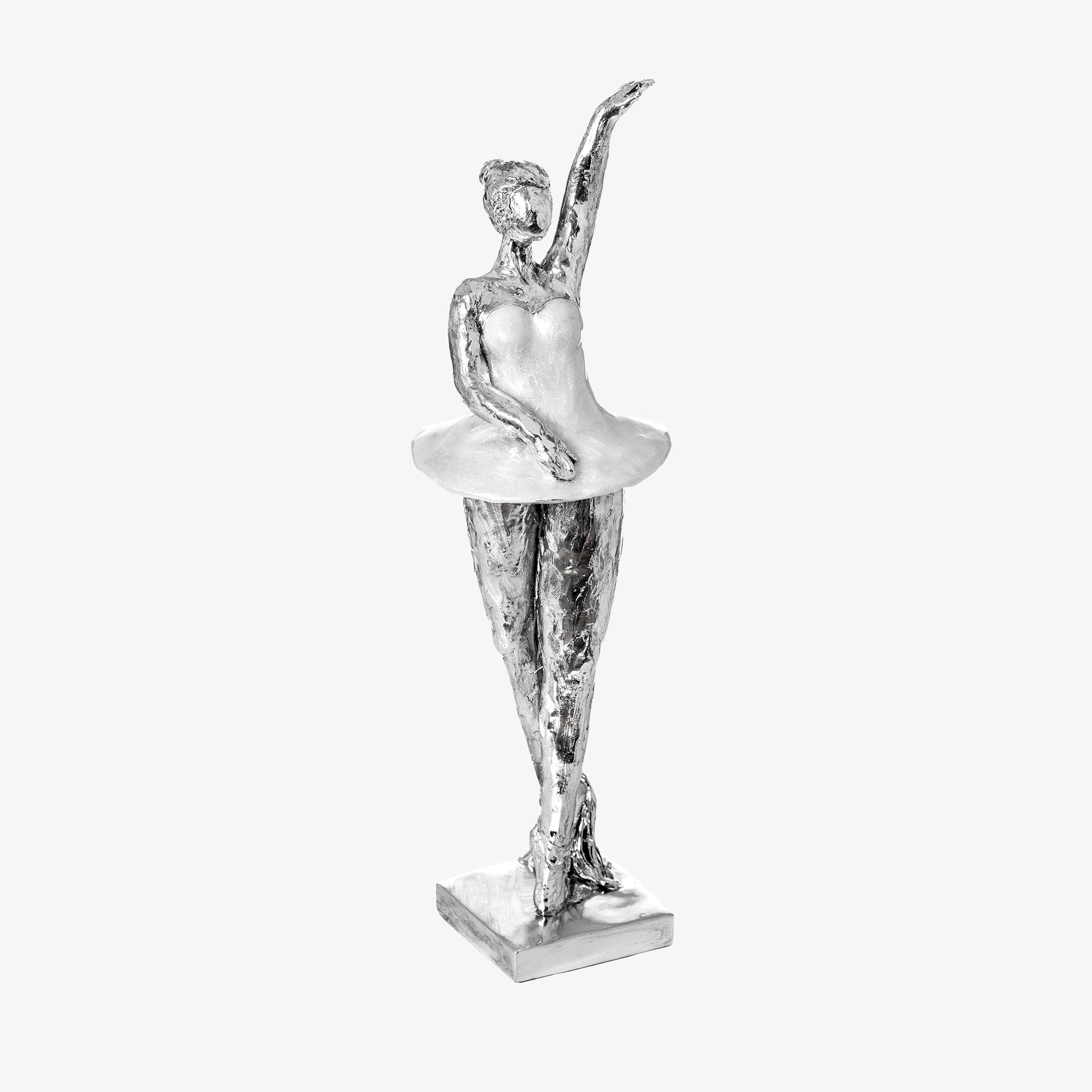 Resin and mother of pearl ballerina 44*15*13 cm