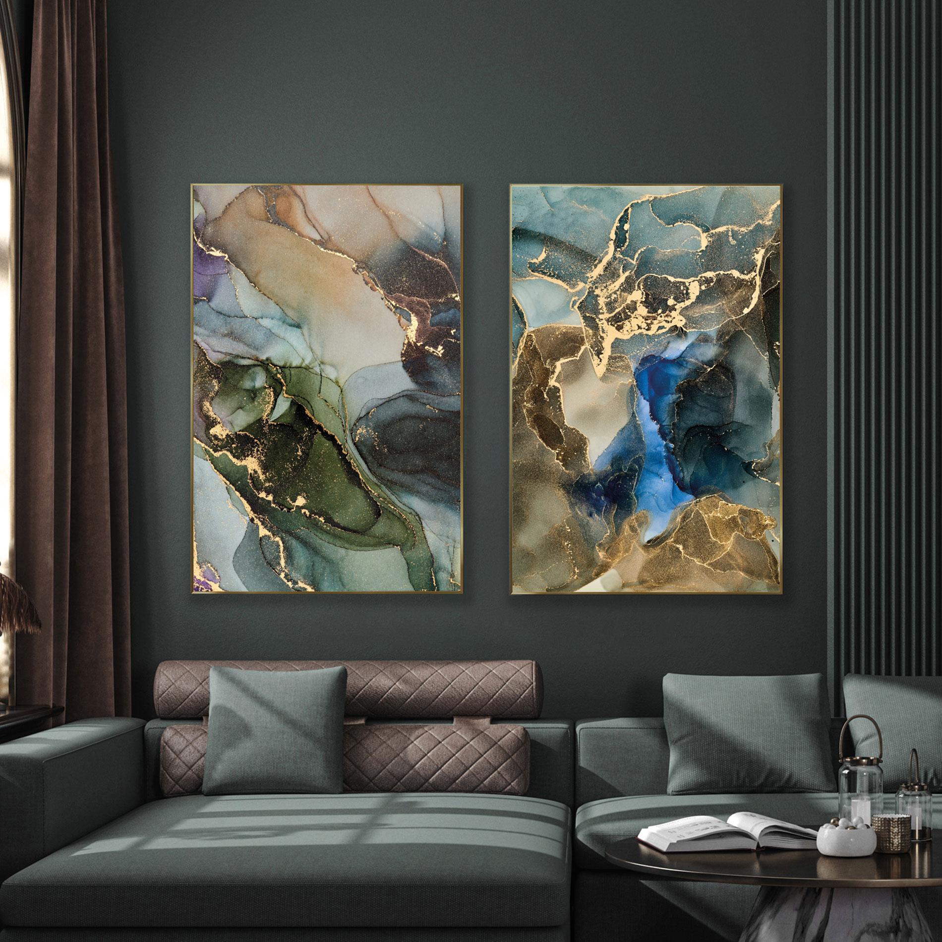 Cuadro cristal con marco 120*80 cm