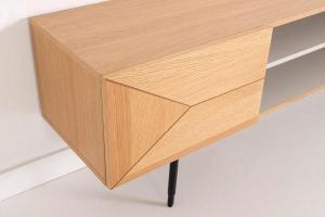 Mueble TV Kalmar chapa roble (KIT)