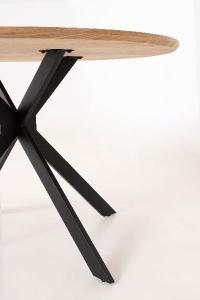 Oak veneer table 120 cm