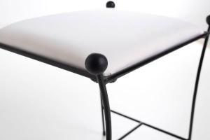 Wrought iron bench