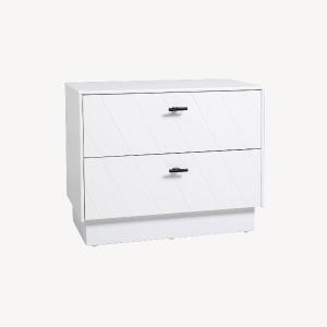 CONSOLA DIAMOND 2 PUERTAS, VISAGRA FRENO 121*80.5*40 CM. LACADO PERLADO