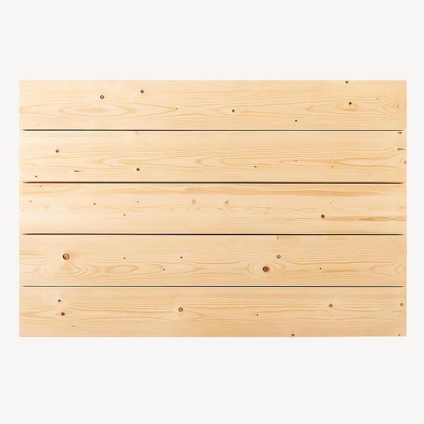 CABECERO MADERA NATURAL LACA MATE (ELEGIR TAMAÑO)