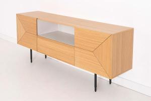 Aparador Kalmar chapa roble (KIT)