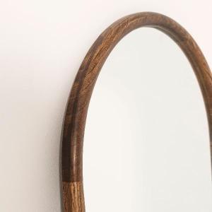 Oak wood floor mirror 160*60 cm