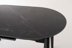 Extendable table with porcelain top 140/180*85*76 cm