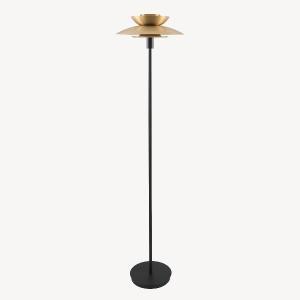 Dina black-gold floor lamp