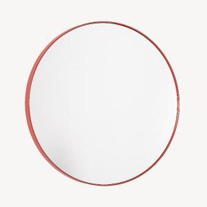 Espejo cirucla color rojo varias medidas