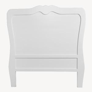 Cabecero curvo madera cama 90 y 105 cm