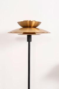 Dina black-gold floor lamp