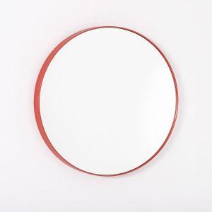 Espejo cirucla color rojo varias medidas