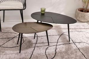 Couchtisch aus Metall, 60 cm