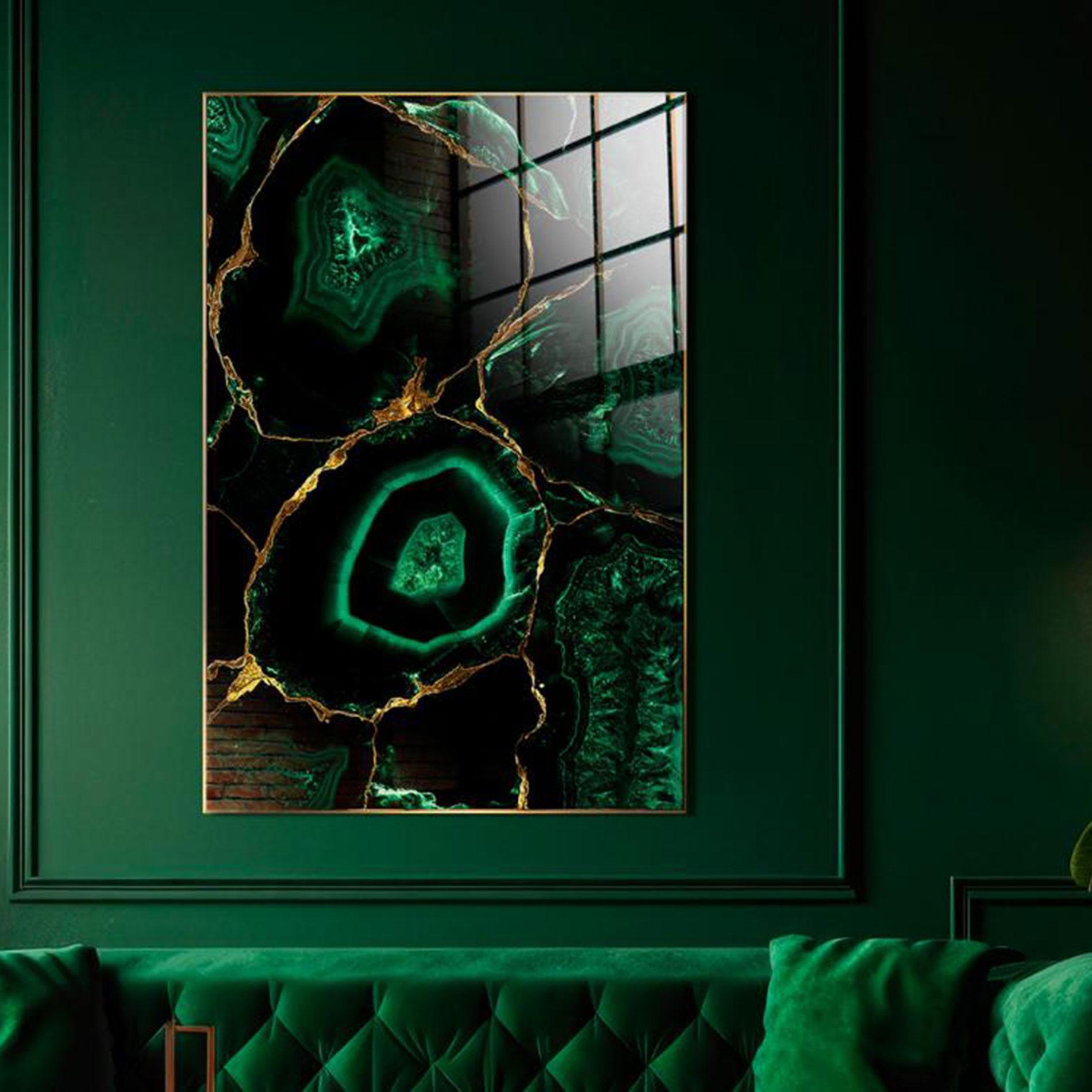 Cuadro cristal con marco 80*120 cm