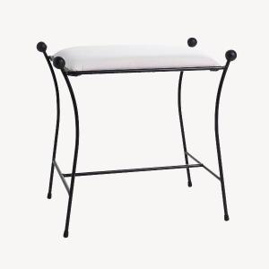 Wrought iron bench